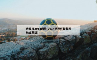 世界杯2014回放(2014世界杯视频回放完整版)