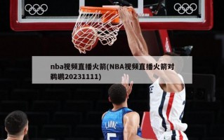 nba视频直播火箭(NBA视频直播火箭对鹈鹕20231111)