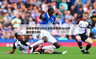 女排世界杯2019(女排世界杯2019中国对意大利)